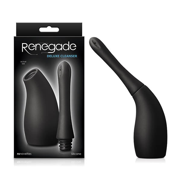 Renegade Deluxe Cleanser - Black Unisex Douche Ns Novelties